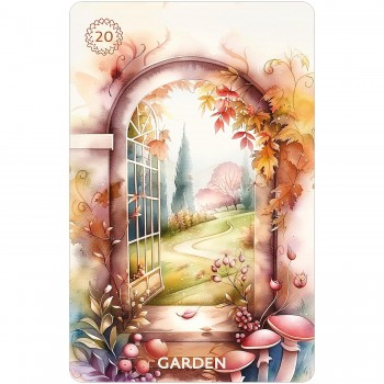 Autumn's Embrace Lenormand Kortos Dusserre by Cartamundi